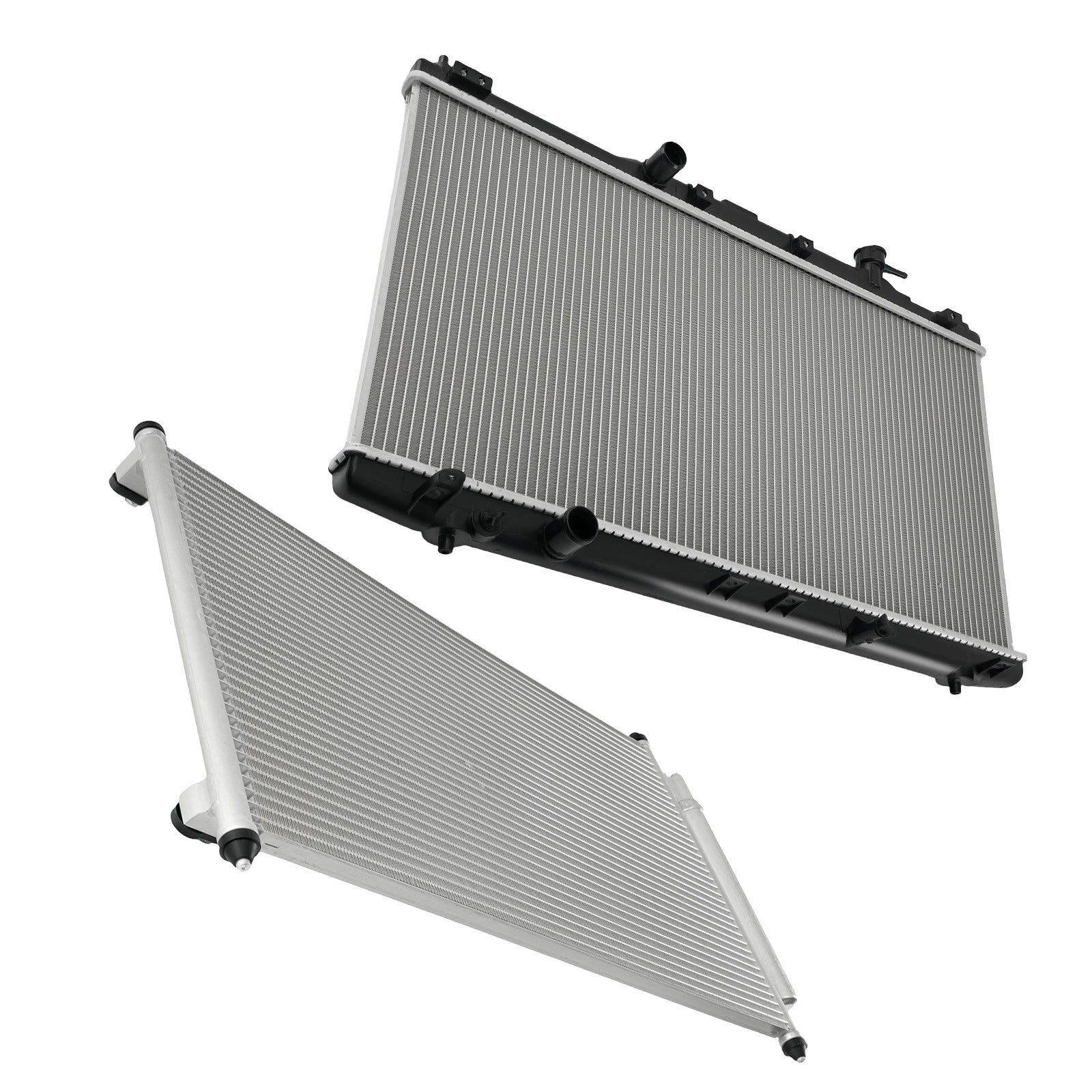 Aluminum Radiator & AC Condenser for Honda Accord 2.4L (2013–2017) 19010-5A2-A01