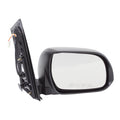 Power Mirror for Toyota Sienna (2011–2014) Passenger Side Textured Black
