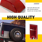 10pcs Amber Red Cab Marker Roof Running Lights for Hummer H2 (2003–2009)