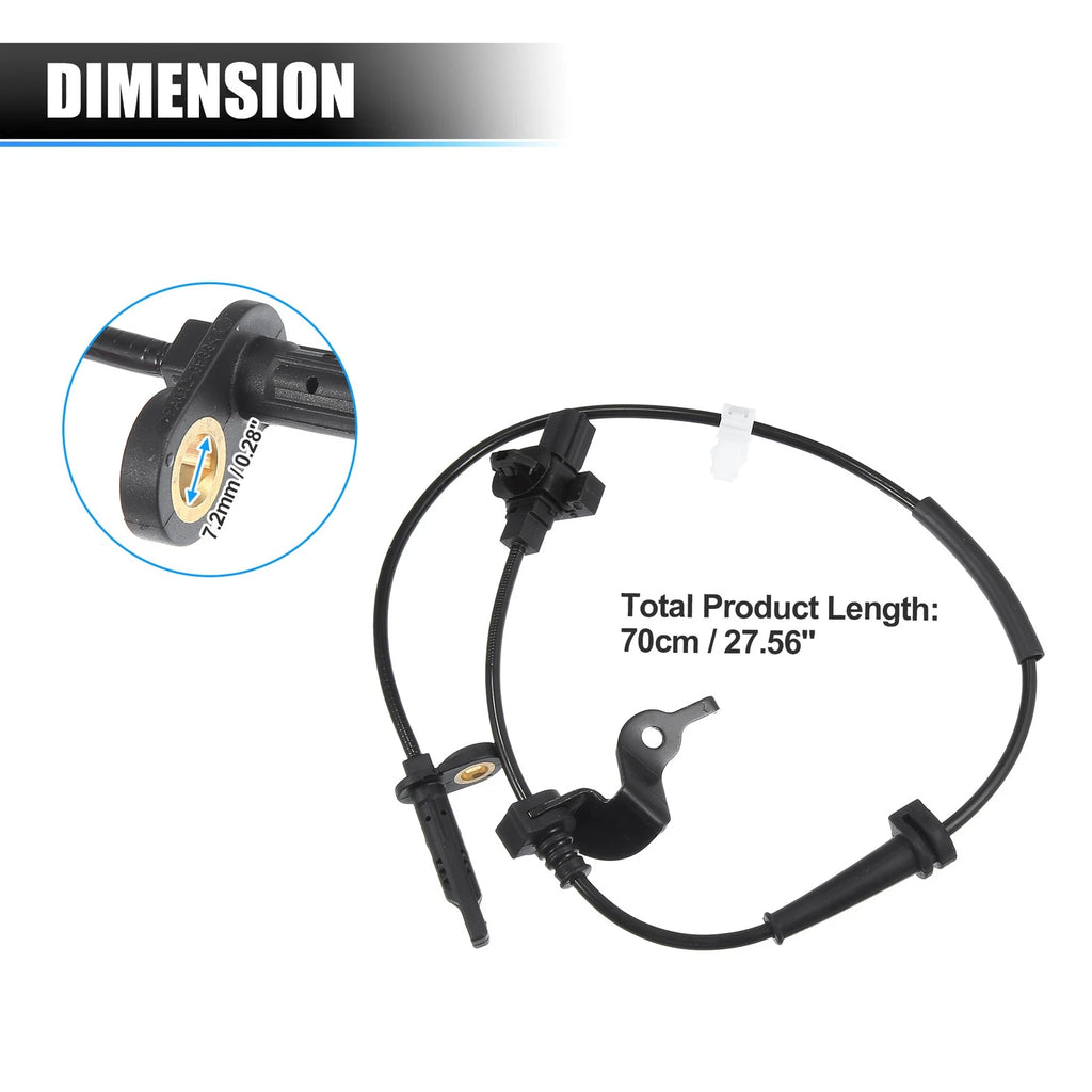 Front Left ABS Wheel Speed Sensor No. 57455T2FA01 for Acura TLX (2015–2020)