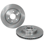 2 Front Brake Rotors + Pads for Nissan Navara D23 NP300 2.3L 2015~2020