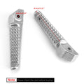 Rear Foot Peg Footrest for Honda CBR600F CBR900RR CBR929 CBR954 CB400 (1991–2009)