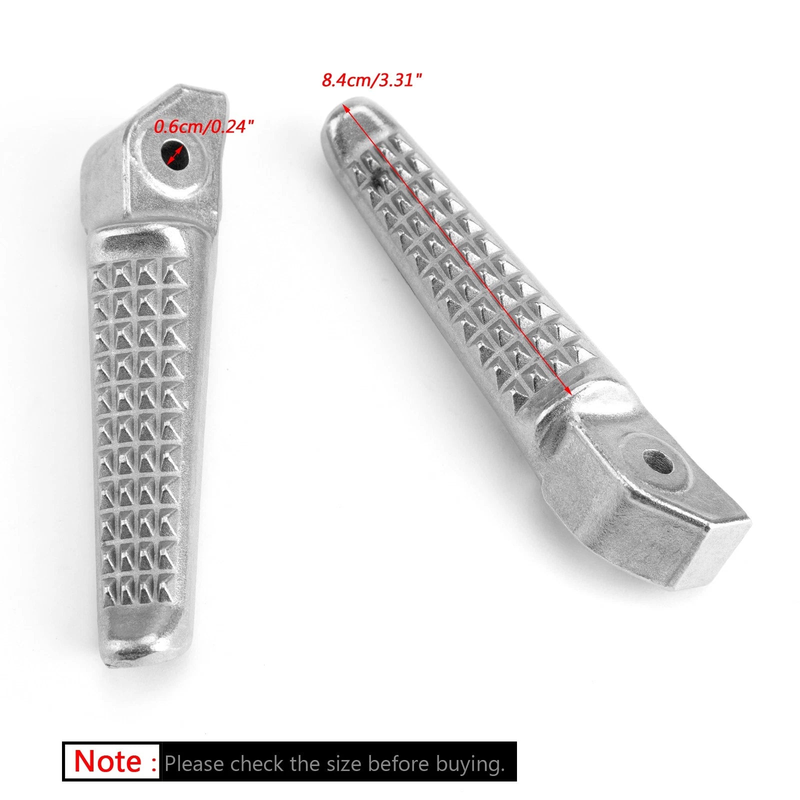 Rear Foot Peg Footrest for Honda CBR600F CBR900RR CBR929 CBR954 CB400 (1991–2009)