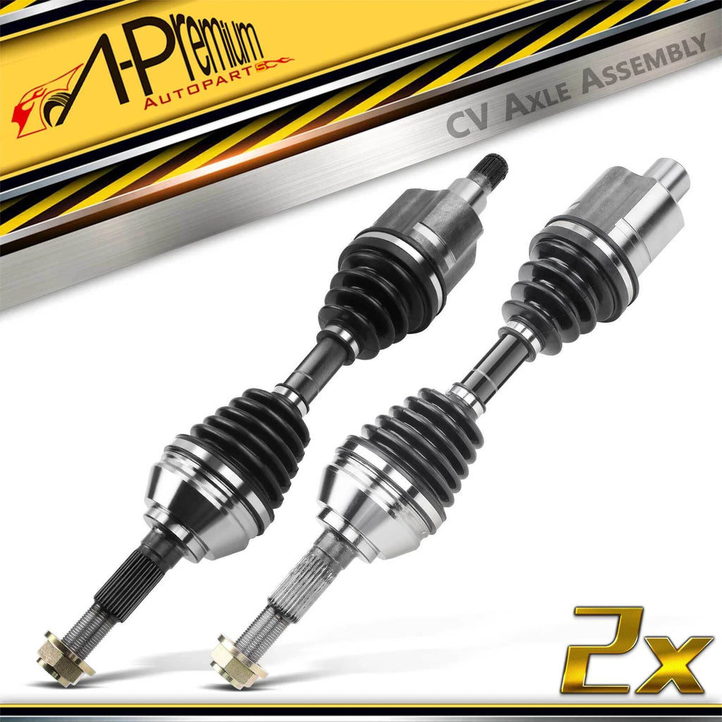 Pair Front CV Axle Assembly for Chevy Blazer (1997–2005) GMC Sonoma