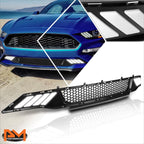 Honeycomb Front Lower Bumper Grille w/LED Light for Ford Mustang (2018–2019)
