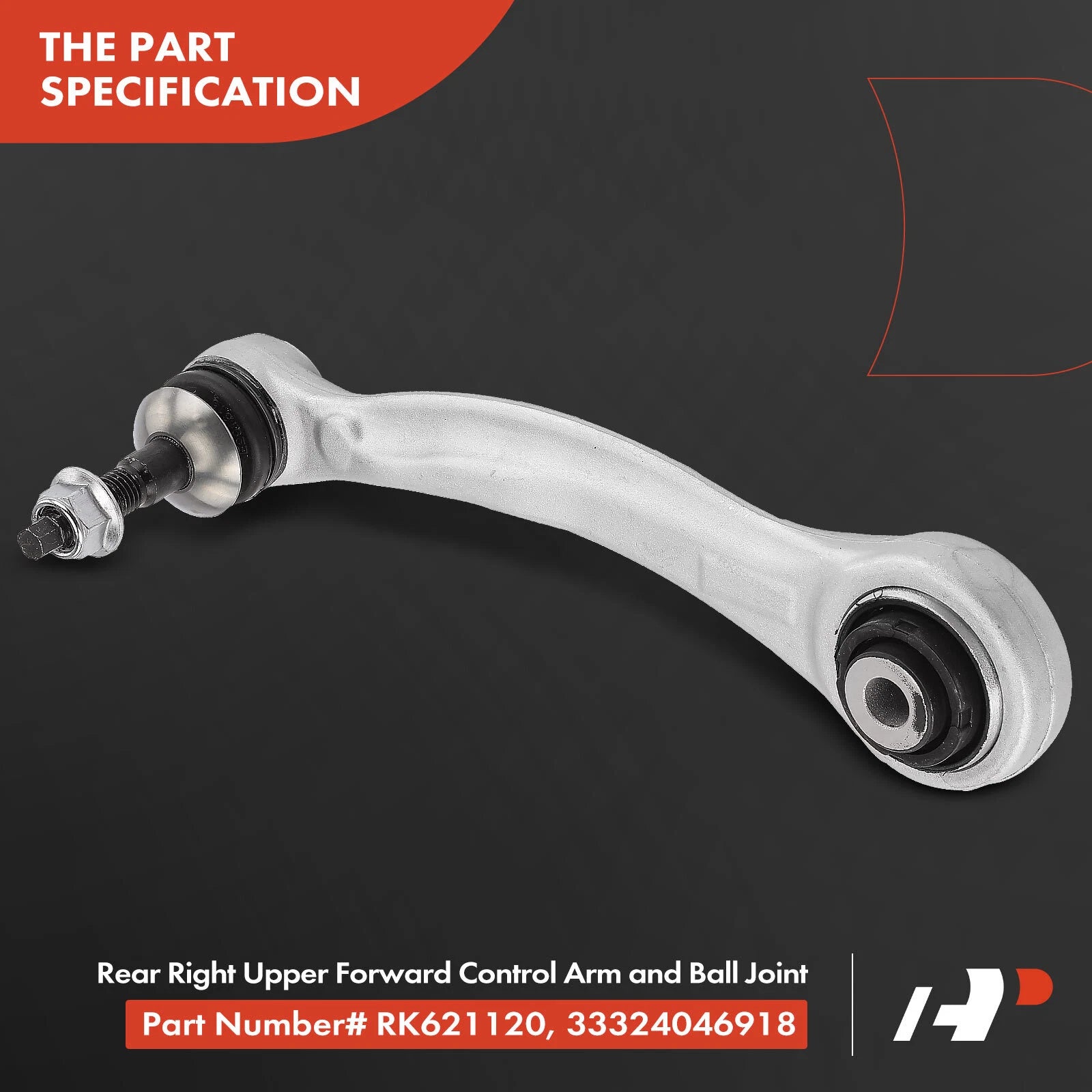 Rear Right Upper Control Arm Ball Joint for BMW X5 X6 (2007-2019)