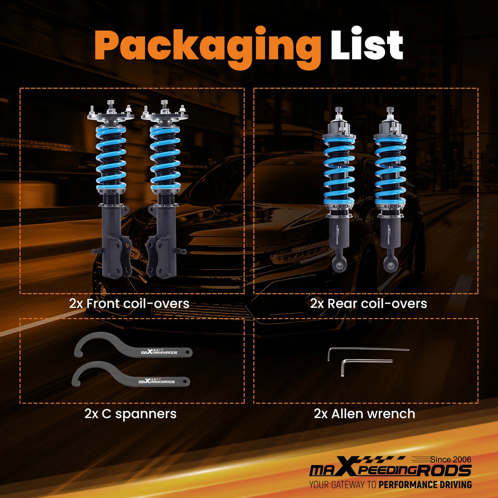 Coilovers Suspension Lowering Kit for Dodge Caliber (2007–2010)