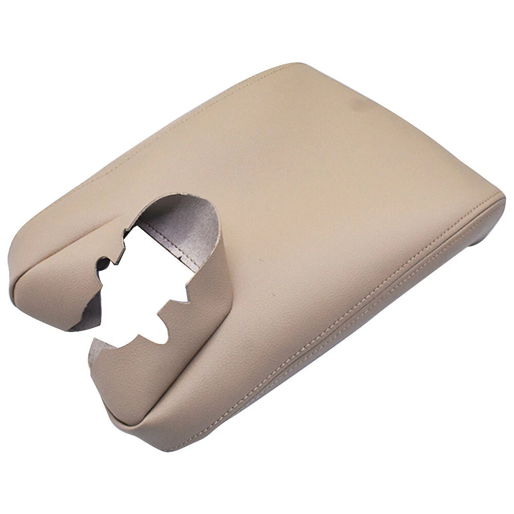 Vinyl Leather Center Console Lid Armrest Cover for Acura TL (2009–2014)