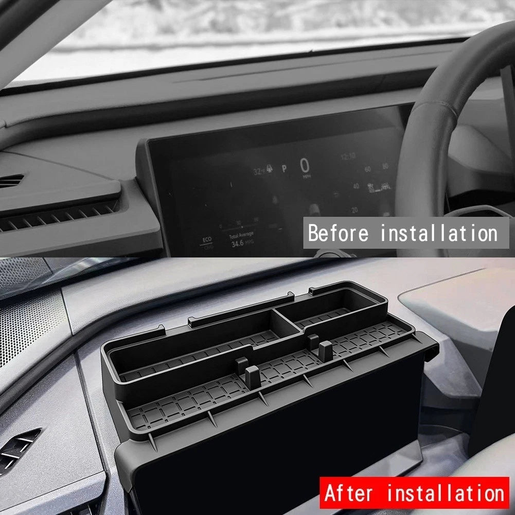 Dashboard Storage Compartment with Phone Mount for Toyota RAV4 (2026)