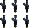6PCS Fuel Injectors 0280155209 for Mercedes-Benz C280 (1994–1997)
