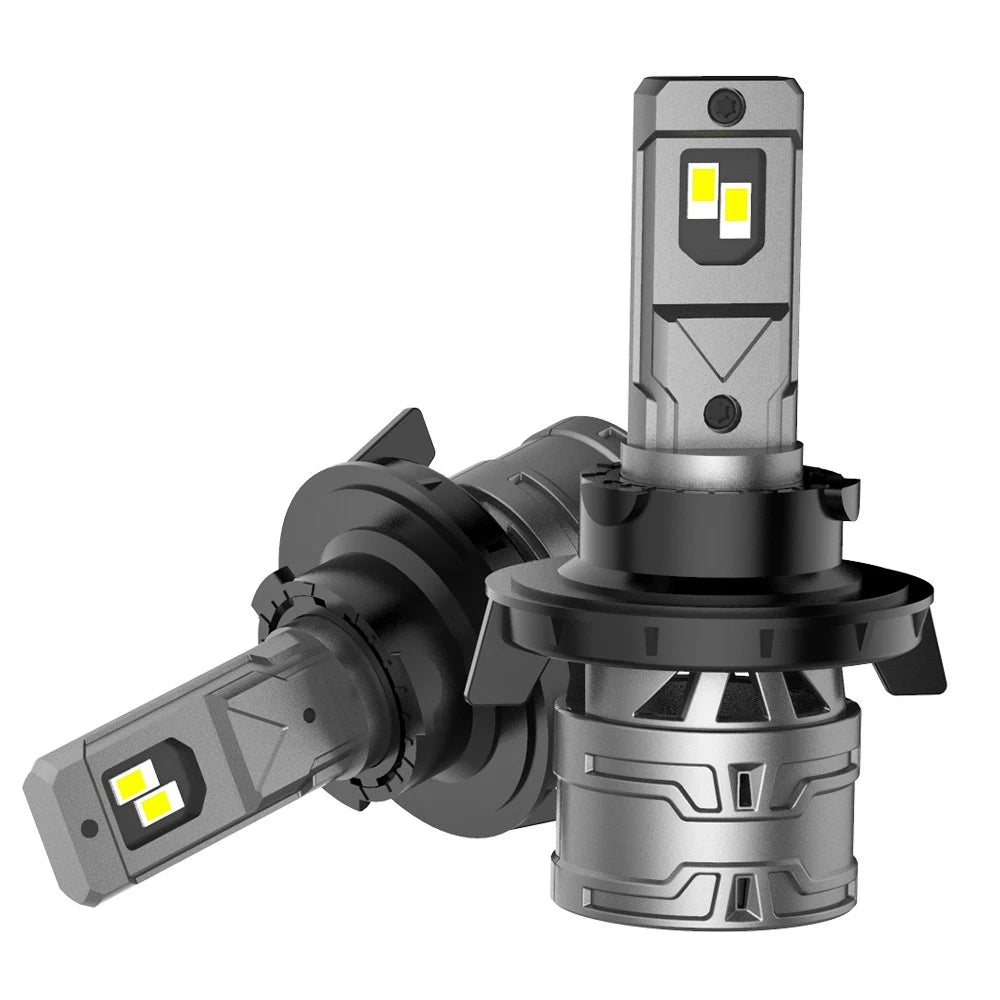 2X H13 LED Headlight Bulbs 6500K White 20000LM for