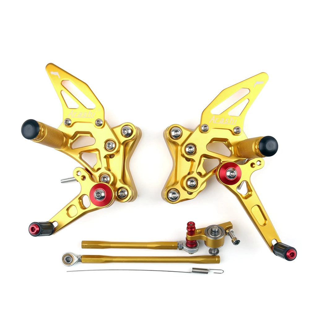 Rearset for Ducati 848 1098 1098S 1098R 1198 (2008–2015) Gold