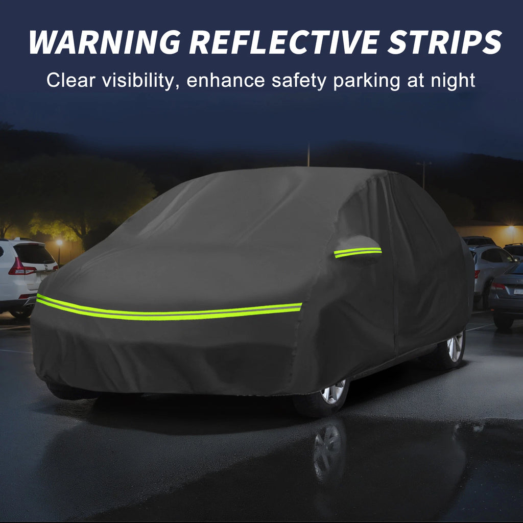 Waterproof Car Cover 222D-PU for KIA Cee'd II/III (2012–2021) with Zipper