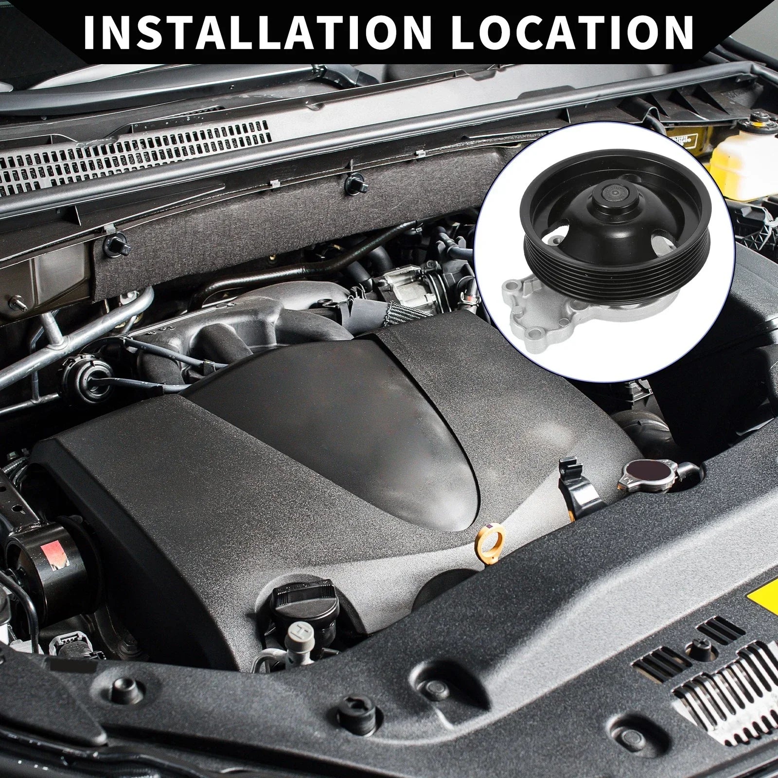 Water Pump with Rubber Ring Kit for Honda Accord City (2013-2015)