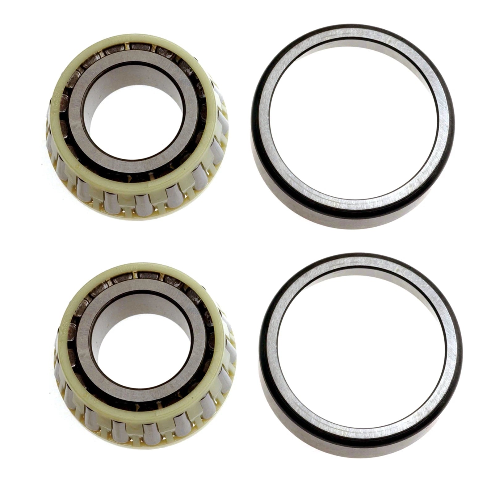 Set of 2 Front Outer Wheel Bearings for Buick Chevrolet S10 GMC RWD (ACDelco)