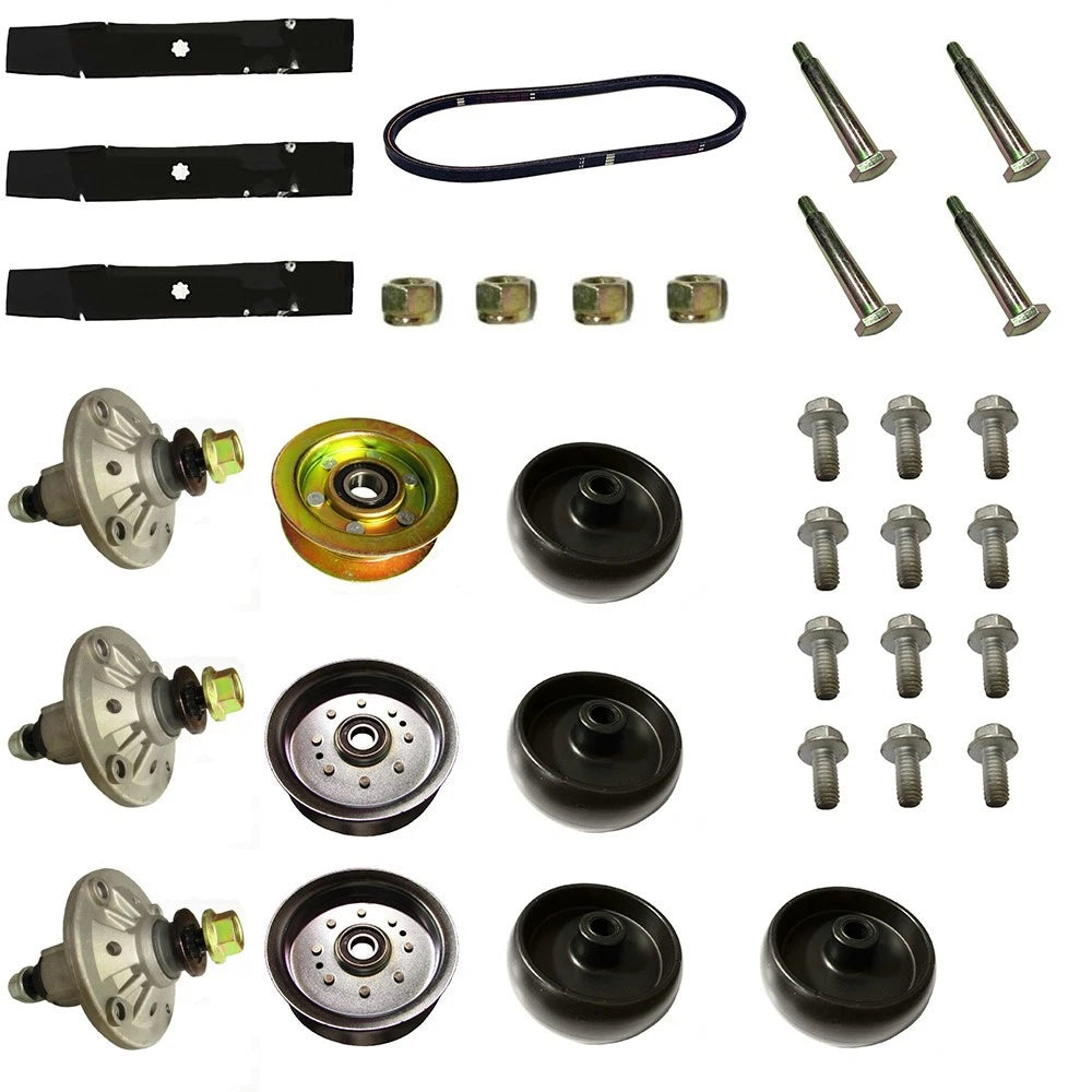 Deck Rebuild Kit Combo Set for John Deere LA145-LA165, D160, X140-X165
