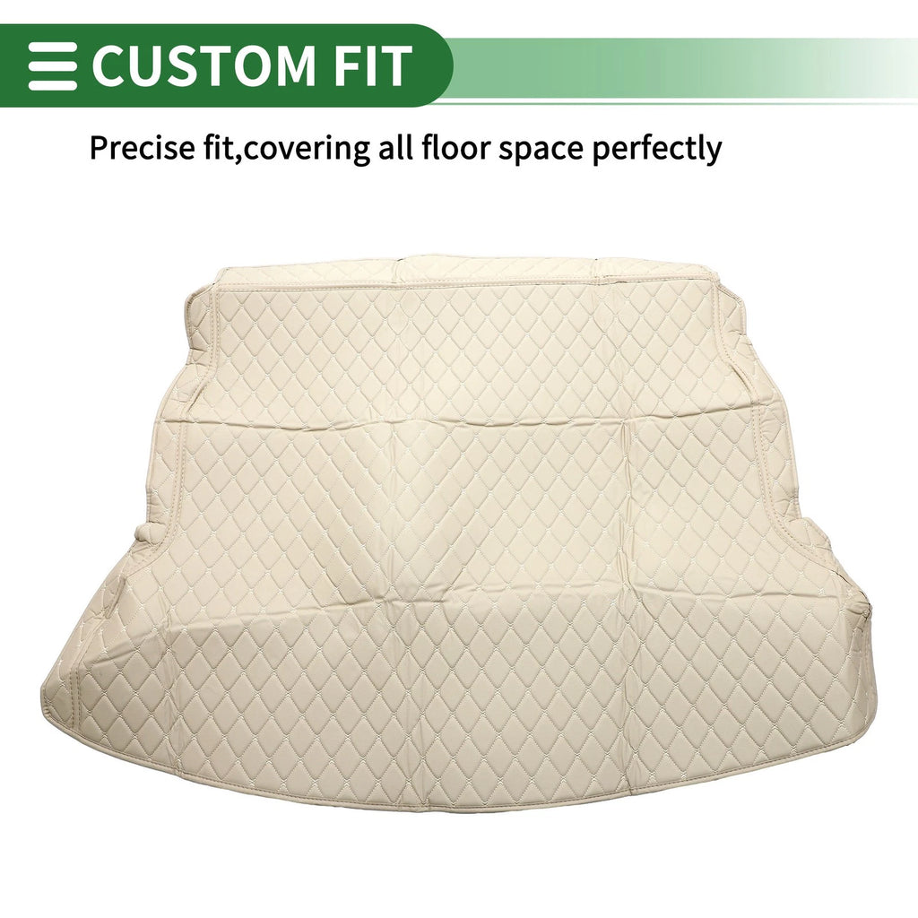Cargo Liner Trunk Mat for Honda CR-V (2012–2016) 3D Diamond Pattern Beige XPE