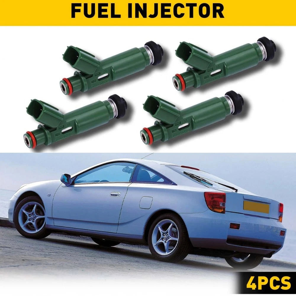 4x Fuel Injector for Toyota Corolla MR2 Celica Matrix Spyder Pontiac Vibe (2000–2009)
