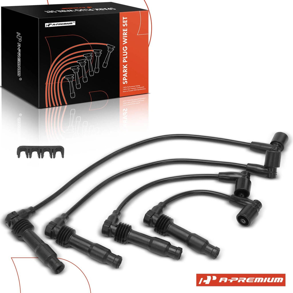 Set of 4 Spark Plug Wires for Chevrolet Optra (2004–2007)