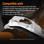 Chrome Front Bumper Face Bar for Nissan Titan (2004–2015) 620227S201