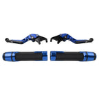 Blue Extendable Brake Clutch Levers for Honda CBR1000RR-R/SP (2020-2023)