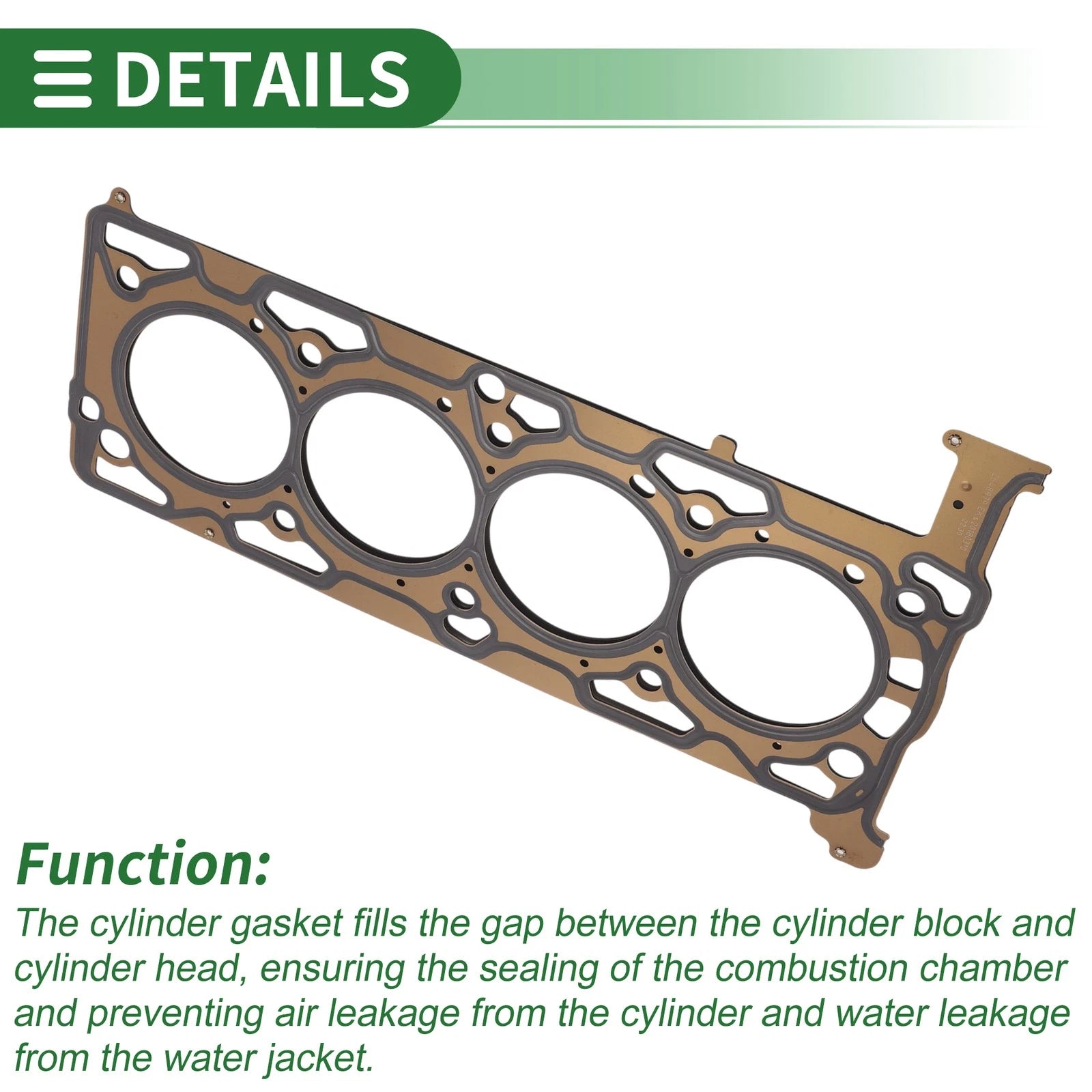 Cylinder Head Gasket No. 12648979 for Chevrolet Malibu 2.5L (2013–2015)