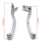 Chrome Skull Brake Clutch Lever for Suzuki Marauder Volusia 800 (2001–2004)