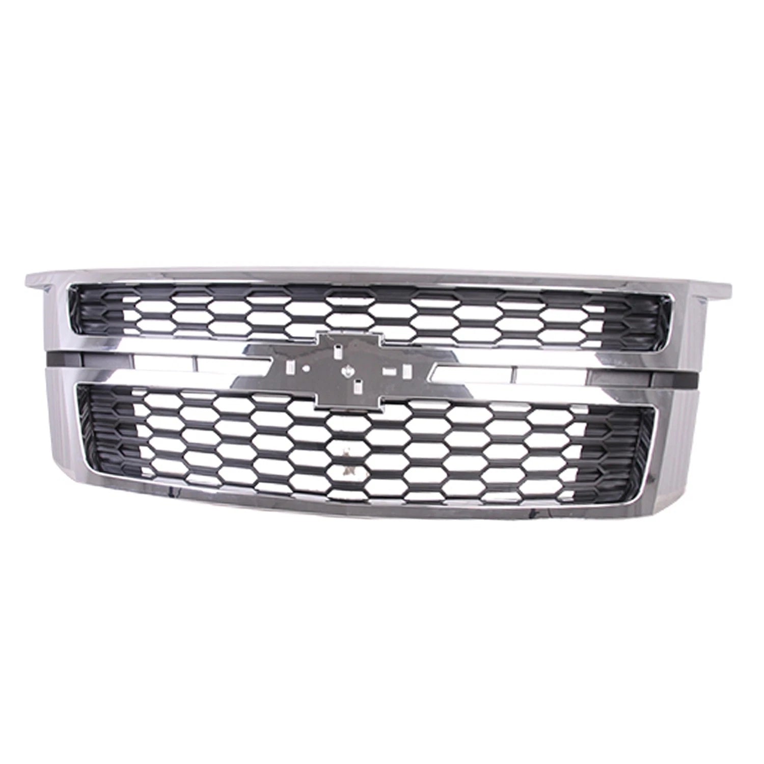 Replacement Black Chrome Plastic Front Grille for Volkswagen Jetta (2019–2024)