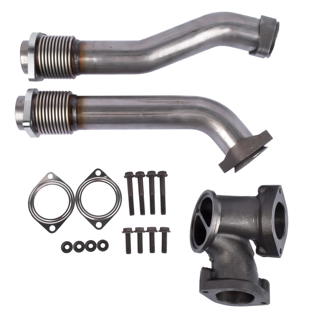 Turbo Diesel Exhaust Up Pipes for Ford F250 F350 F450 F550 (1999–2003)