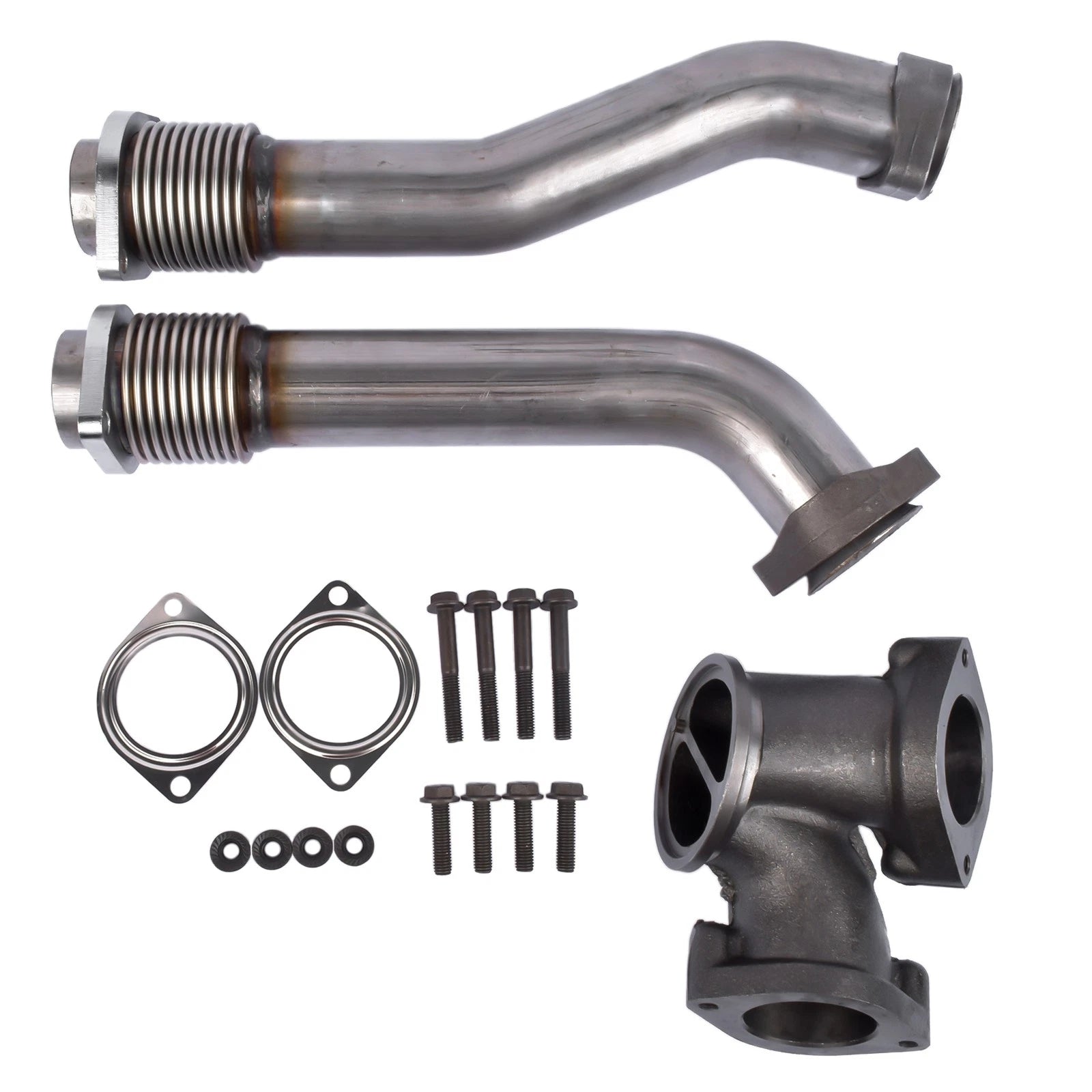 Turbo Diesel Exhaust Up Pipes for Ford F250 F350 F450 F550 (1999–2003)