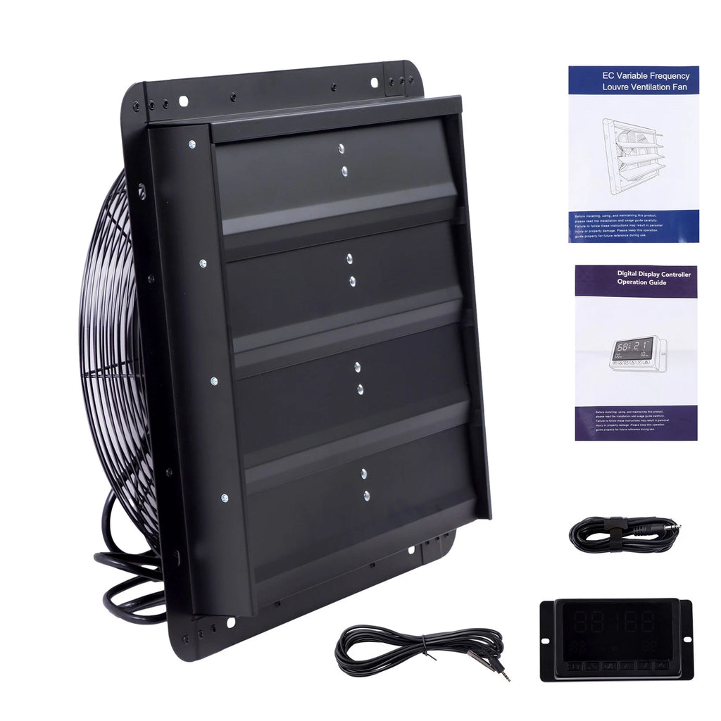 16 Inch Shutter Exhaust Fan for Wall Mount (2600 CFM)