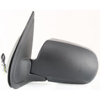 Power Mirror Set of 2 for Ford Escape (2001–2007) Textured Black Manual Folding