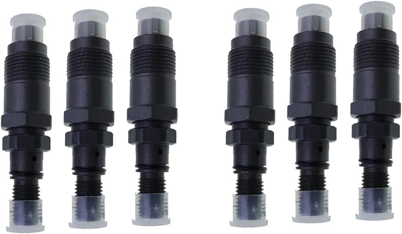 6X Fuel Injector 719620-53700 for John Deere Tractors (455, 756, 856, 415, 425, 430)