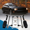 Set of 8 Front Stabilizer End Links & Tie Rod Ends for Ford Mustang (2005–2010)