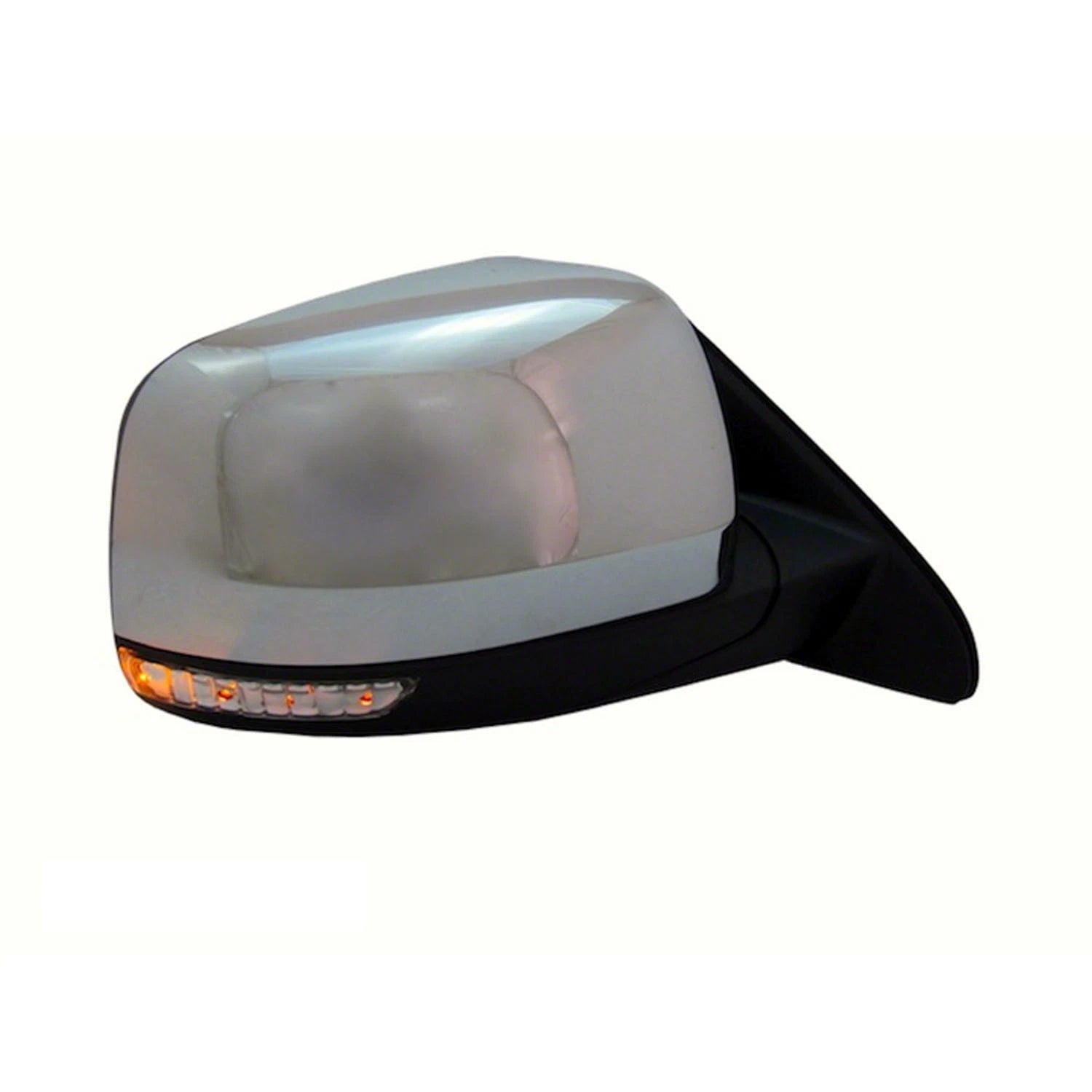 Chrome Passenger Side Power Door Mirror w/Heated Glass w/Memory w/Turn Signal