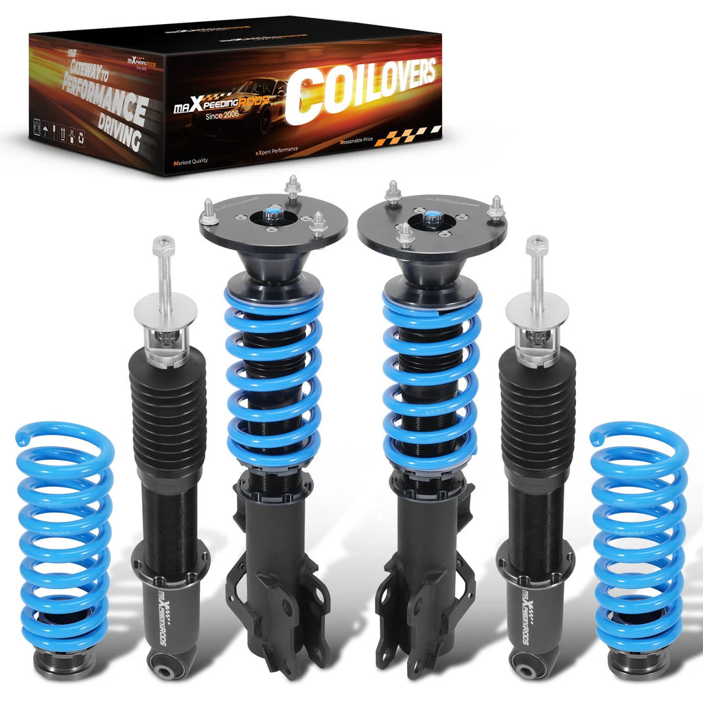 Coilovers 24 Way Adjustable Shock Lowering Kit for Cadillac ATS CTS (2014-2023)