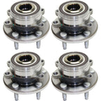 Wheel Hubs for Ford Explorer (2011–2020) Front & Rear 5 Lug with Bearing