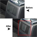 Rear Power Outlet Panel Cover Trim for Volkswagen Passat B5 (2001–2005) Black