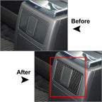 Rear Power Outlet Panel Cover Trim for Volkswagen Passat B5 (2001–2005) Black