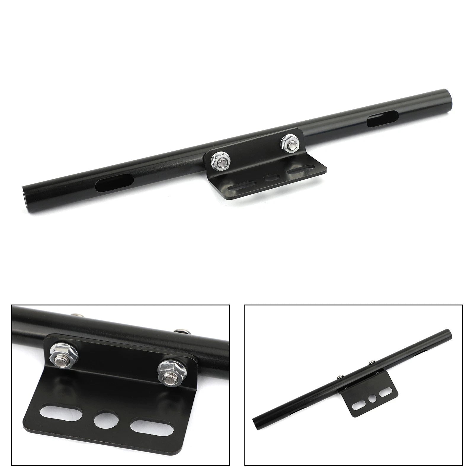 Front Turn Signal Spot Light Bar Mount Bracket Clamp for Universal Moto