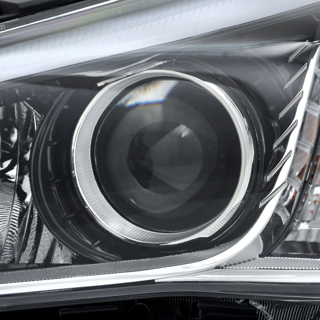 Headlight Assembly for Hyundai Sonata (2015–2017) Left Driver Halogen