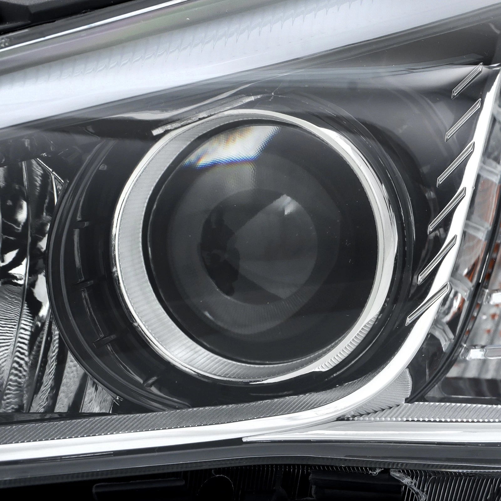 Headlight Assembly for Hyundai Sonata (2015–2017) Left Driver Halogen