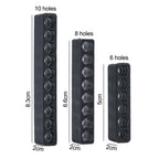 Hex Shank Screwdriver Bit Organizer with Storage Case for Universal Use