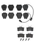 Brembo Brake Pads Kit for Audi A8 Quattro 4.2 (2000)