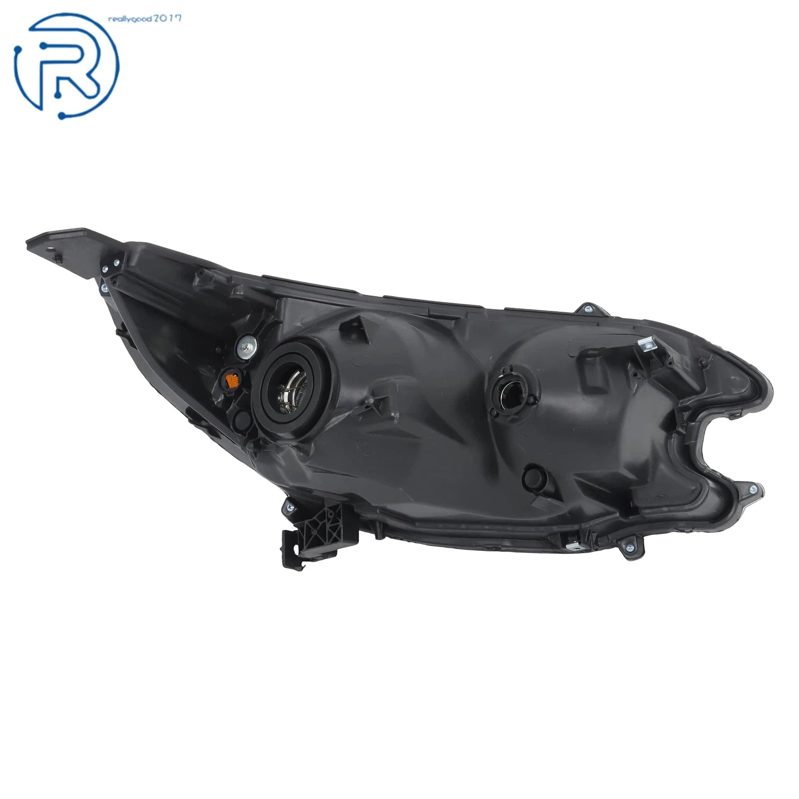 Halogen Headlamp for Honda CR-V (2012-2014) Left Driver Side Black Clear