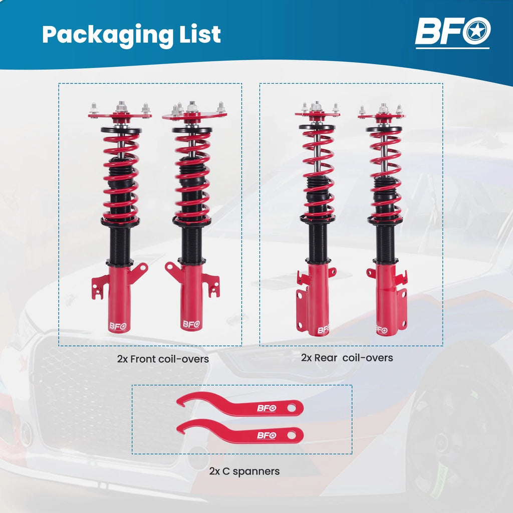 Coilovers Suspension Kit for Toyota Camry (2007–2011) XV40