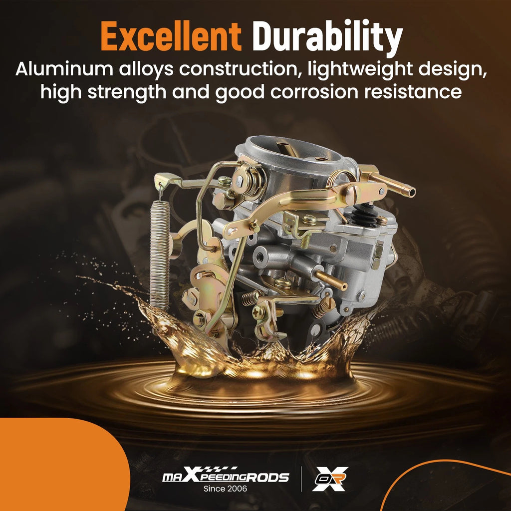 2 Barrels Carburetor for Nissan A12 Datsun Sunny B210 Pulsar (1970–1980)