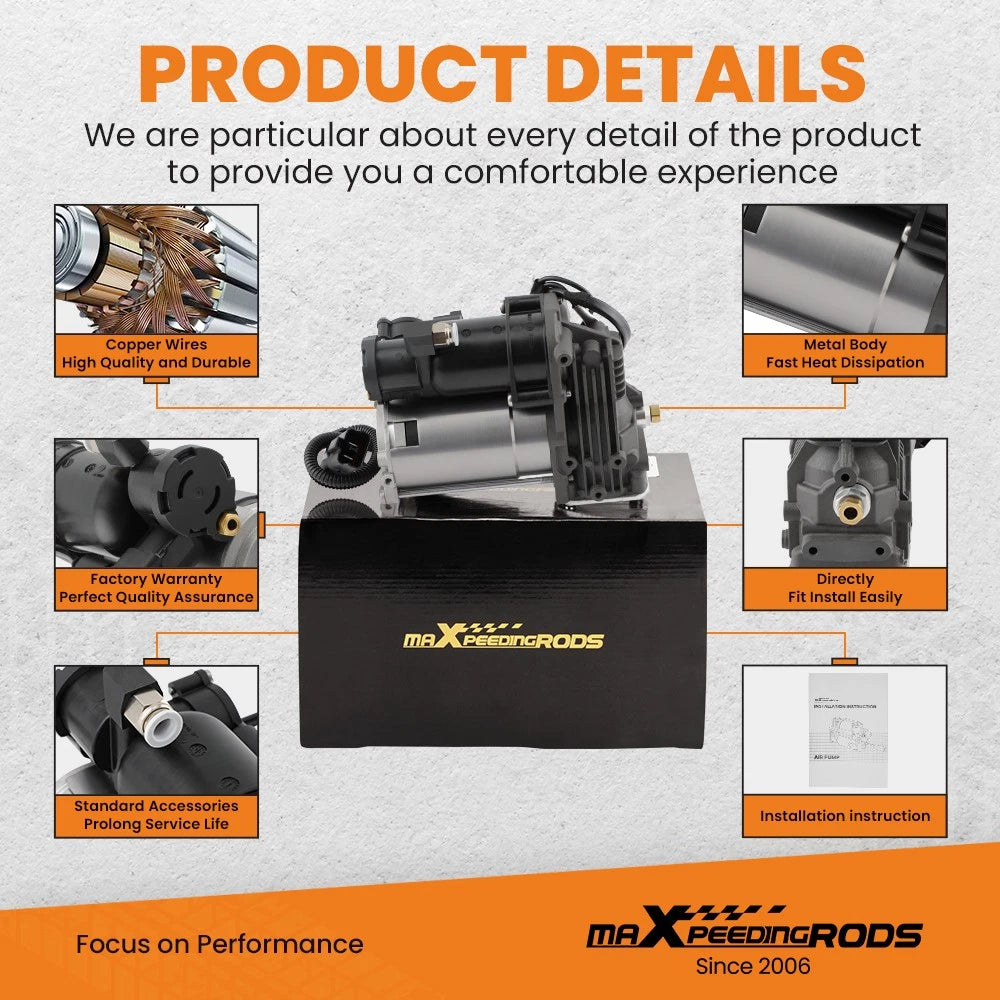 Air Ride Suspension Compressor Pump for Land Rover Range Rover Sport (2014)