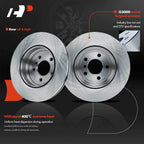 Rear Disc Brake Rotors & Ceramic Pads for BMW 340i xDrive (2016–2018)