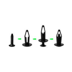 10 x Car Door Trim Panel Clips Screws for 2000-Up Ford Focus